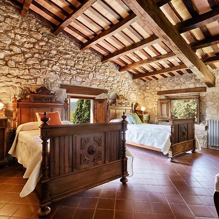 Mas Noguer Villa Girona Bagian luar foto
