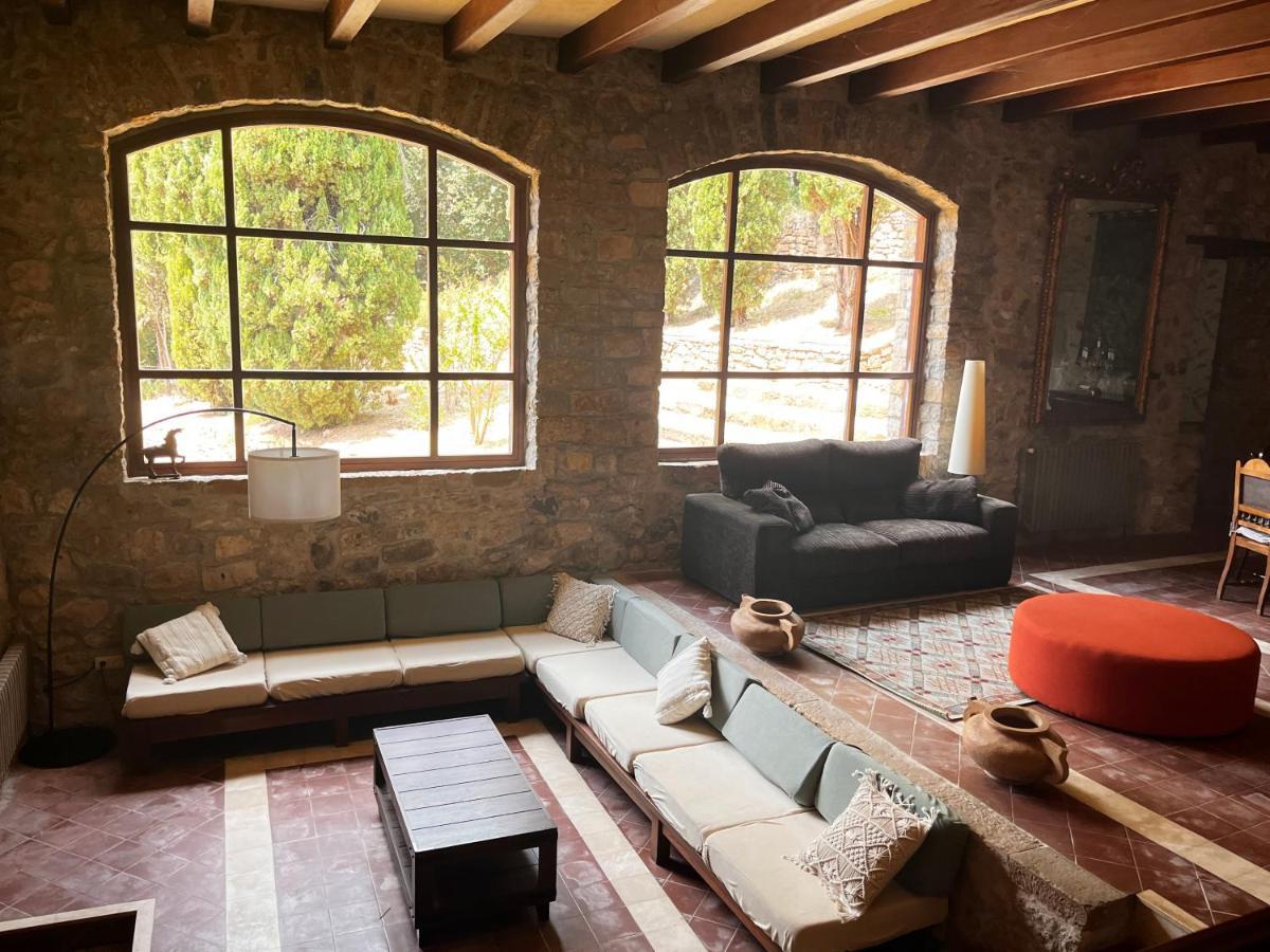 Mas Noguer Villa Girona Bagian luar foto