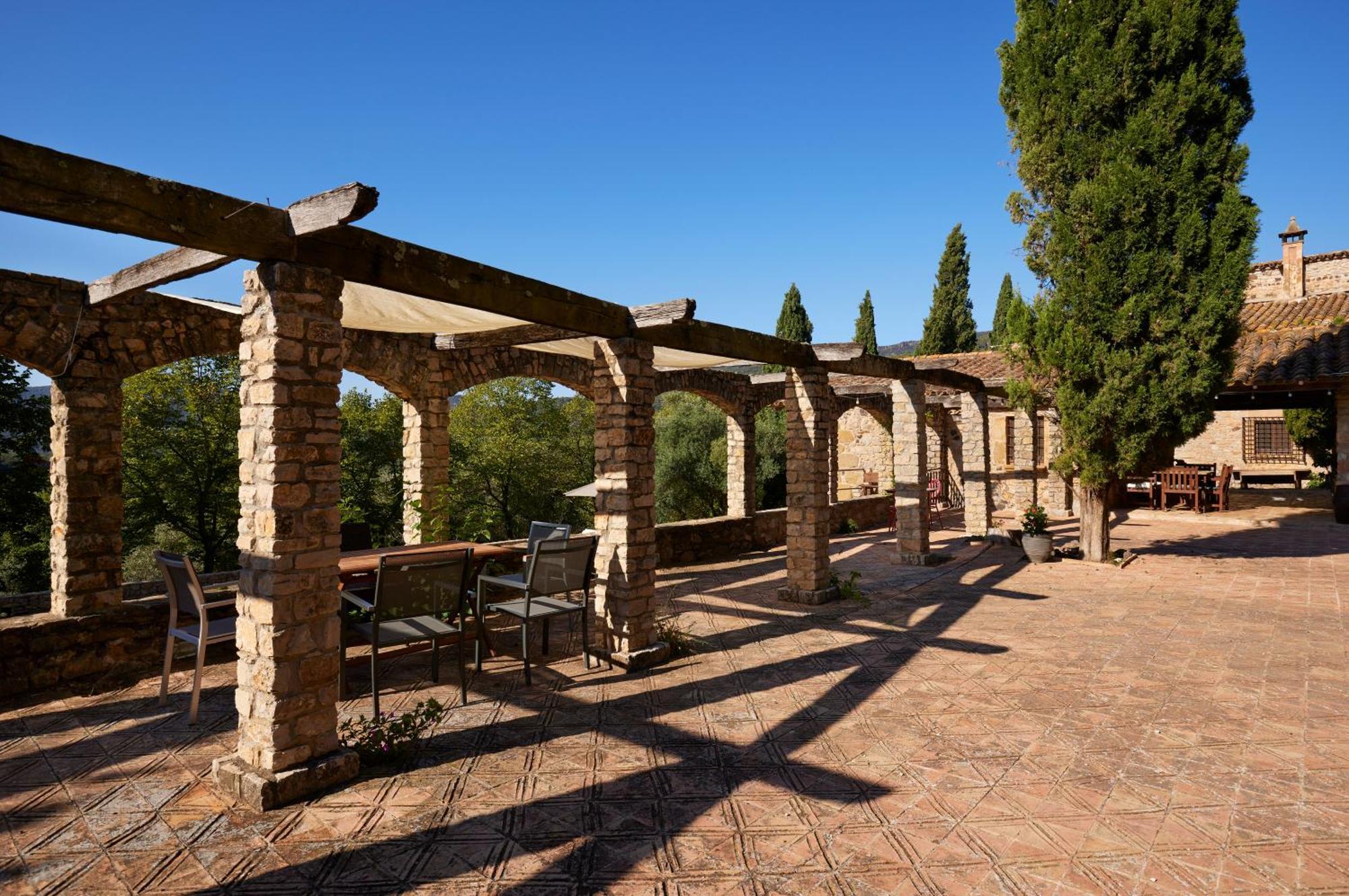 Mas Noguer Villa Girona Bagian luar foto