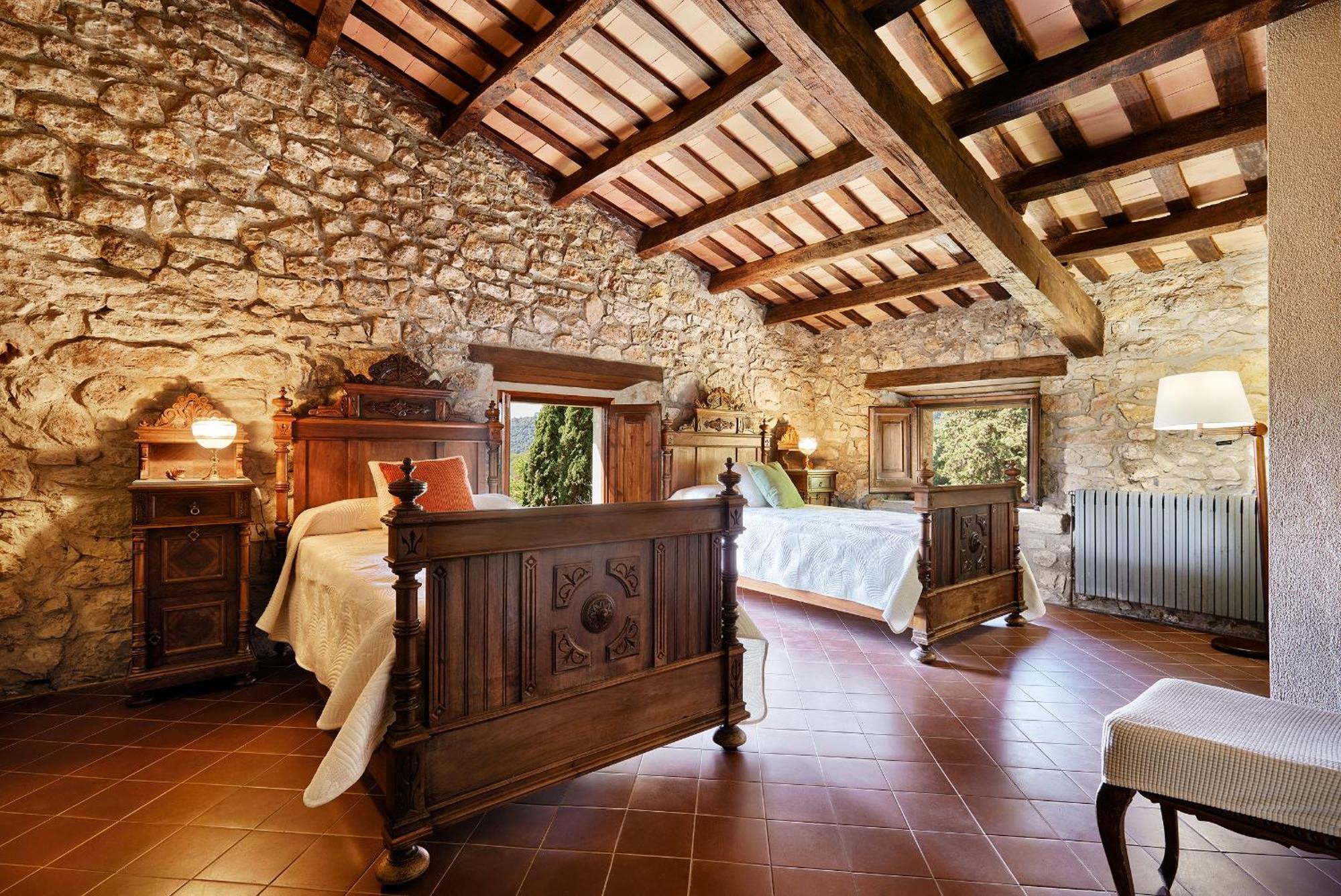 Mas Noguer Villa Girona Bagian luar foto