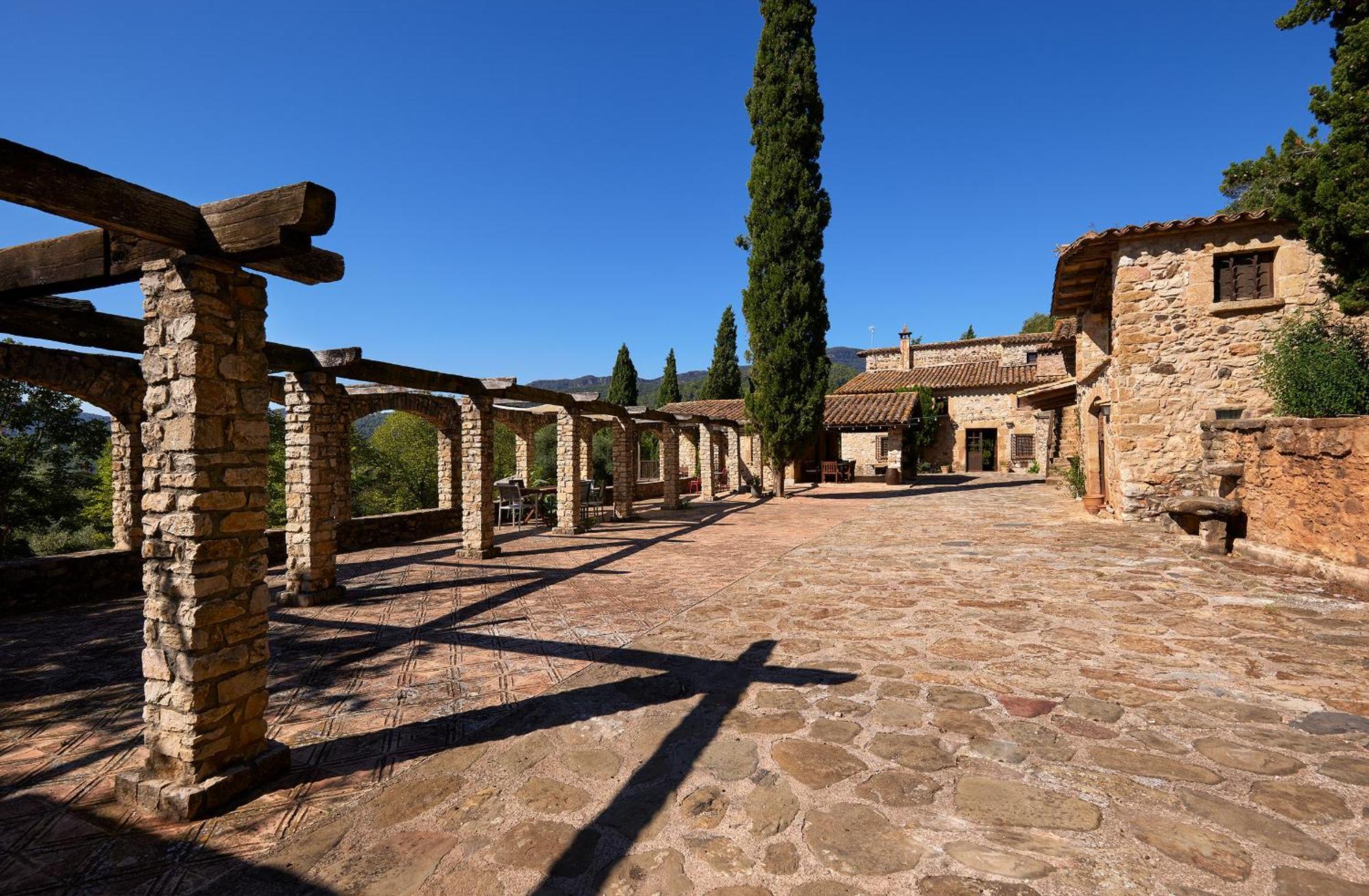 Mas Noguer Villa Girona Bagian luar foto