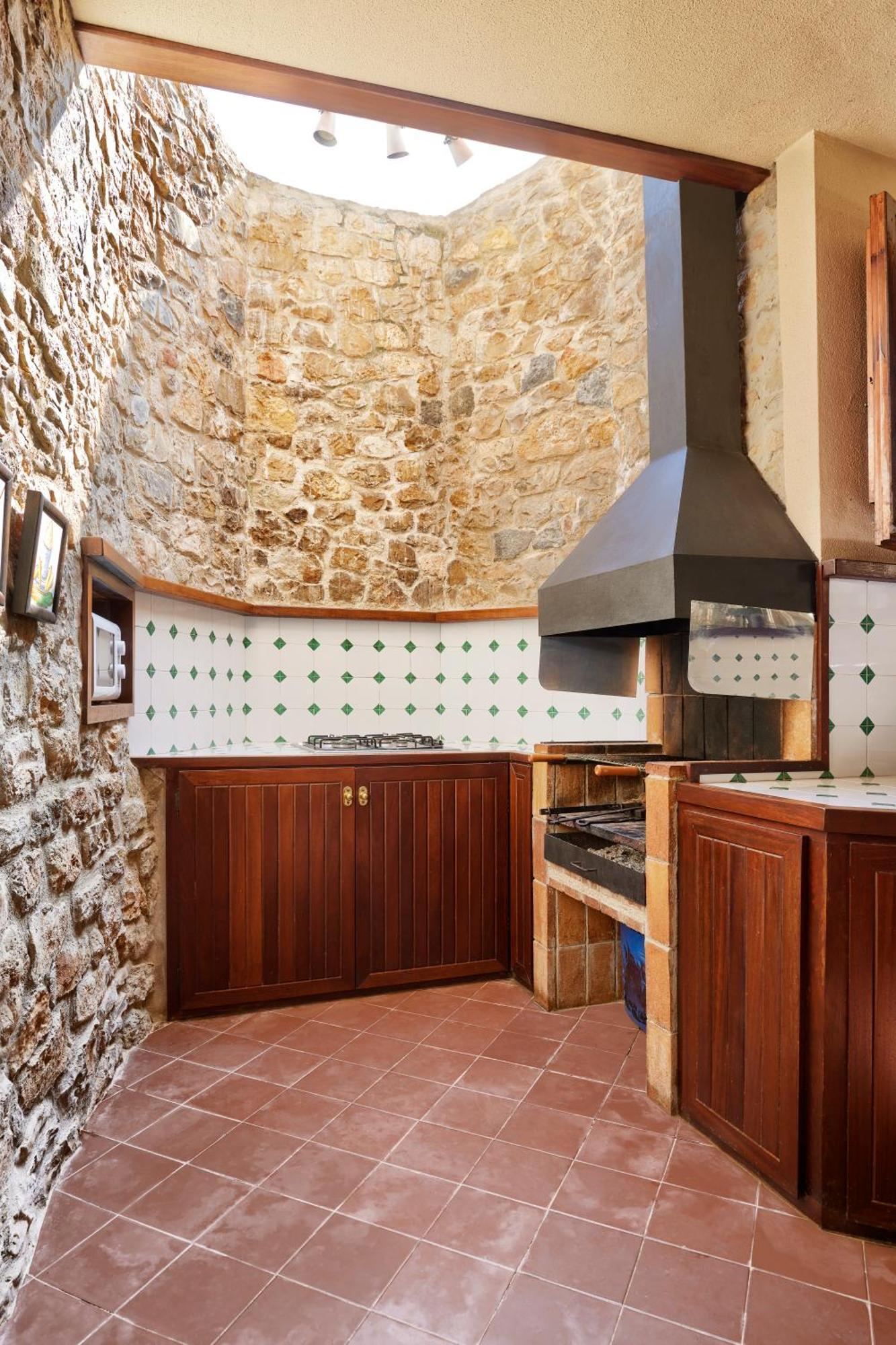 Mas Noguer Villa Girona Bagian luar foto